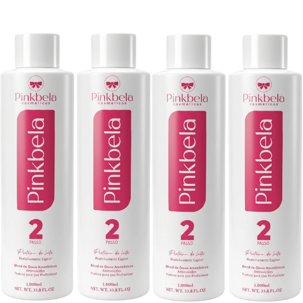 (PROMOÇÃO COMPRE 3 GANHE 1) 4 Pinkbela Sem Formol 1L