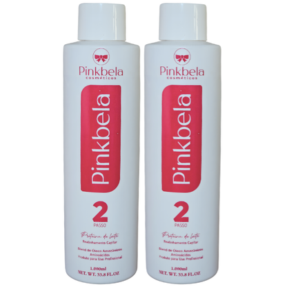 2 Pinkbela Sem Formol 1L