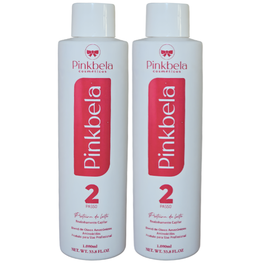 2 Pinkbela Sem Formol 1L