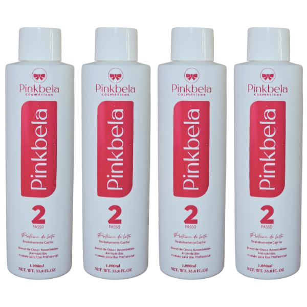 (PROMOÇÃO COMPRE 3 GANHE 1) 4 Pinkbela Sem Formol 1L