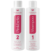 Kit Shampoo e Pinkbela Sem Formol 1 Litro
